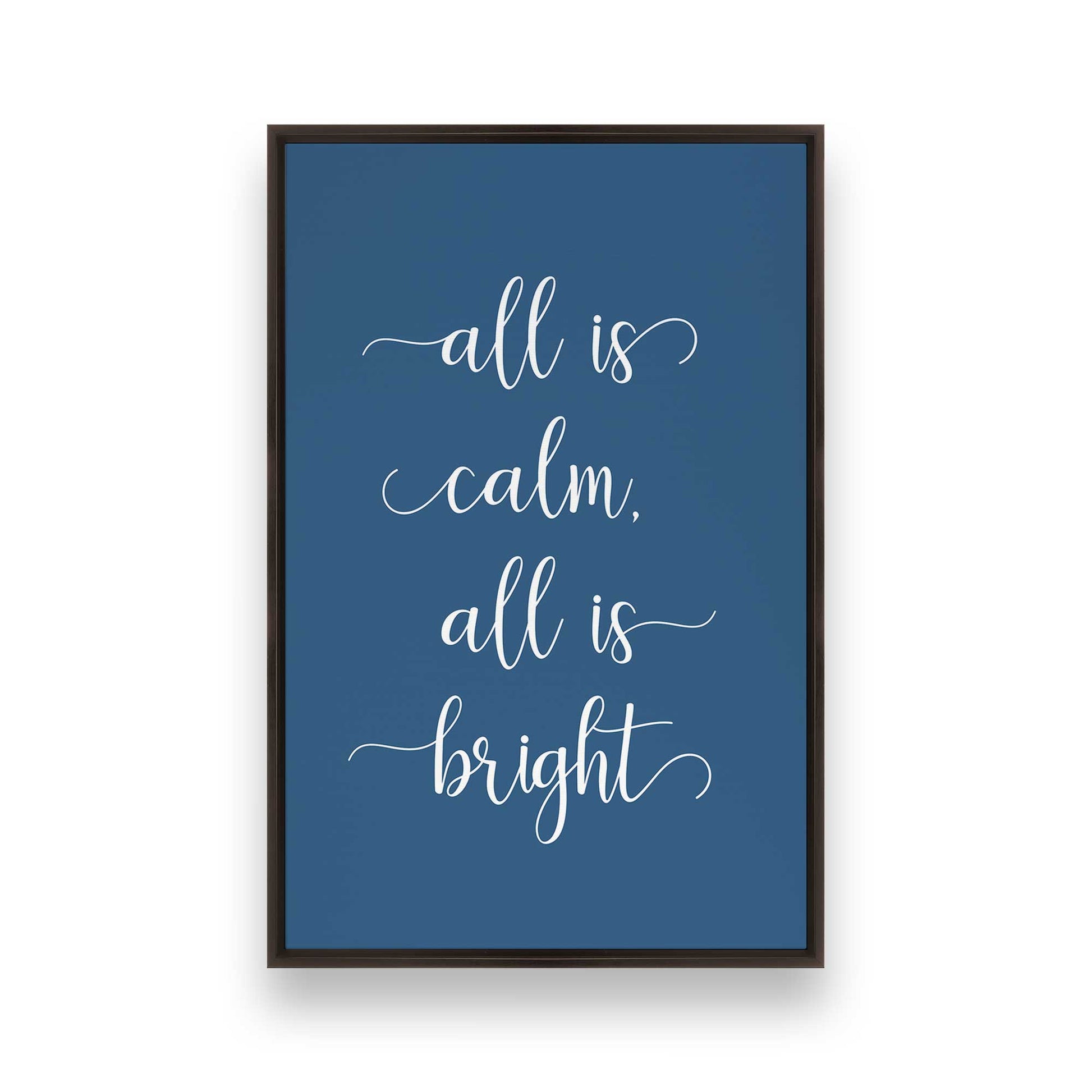 [Color:Espresso], Picture of art in a Espresso frame