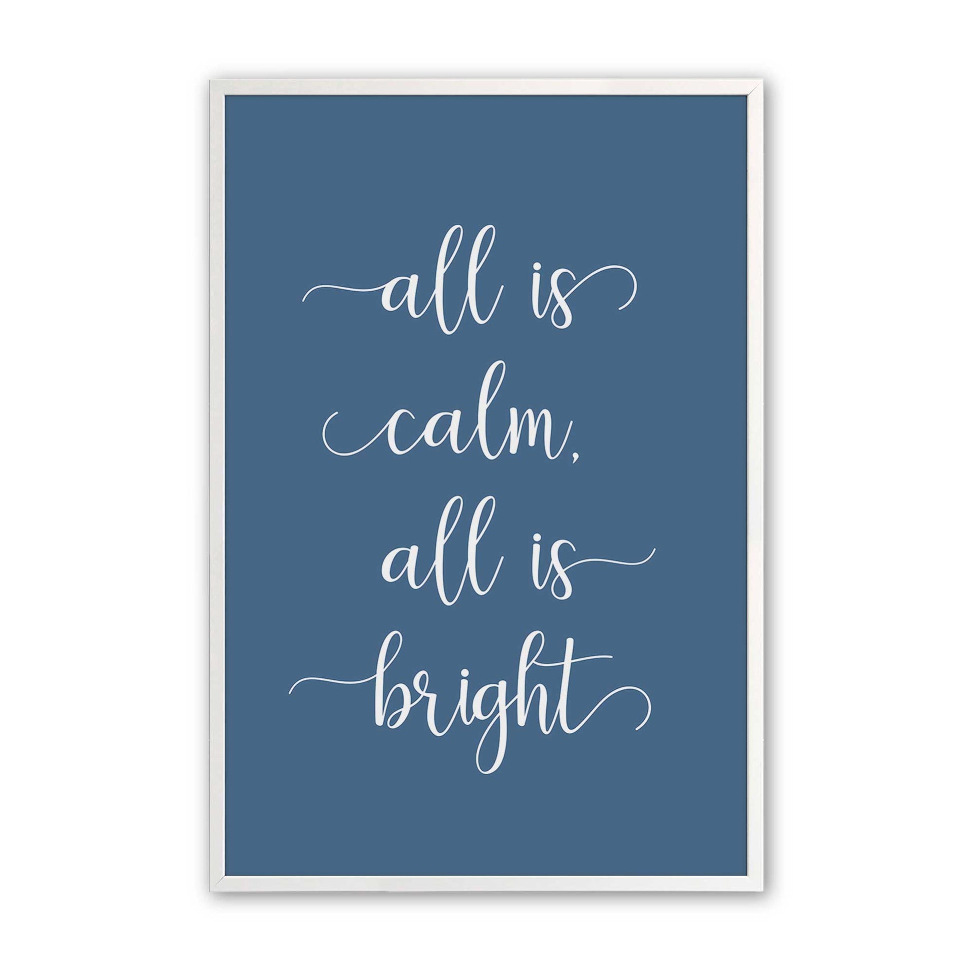 [Color:Opaque White], Picture of art in a Opaque White frame