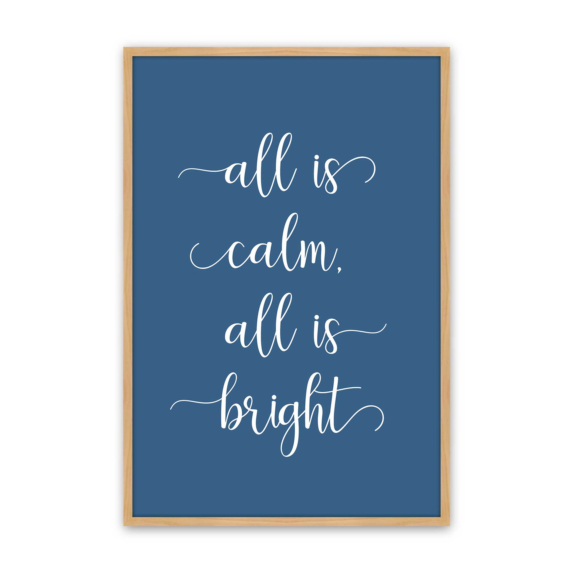 [Color:American Maple], Picture of art in a American Maple frame