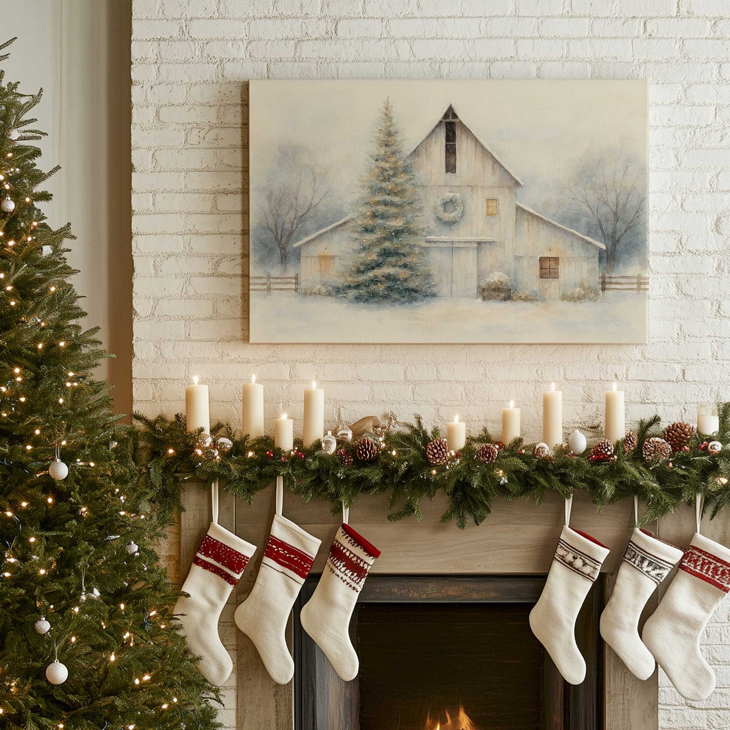 Picture of art in a room