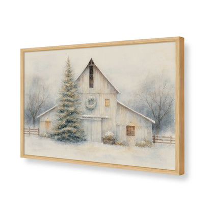 [Color:American Maple], Picture of art in a American Maple frame of the corner