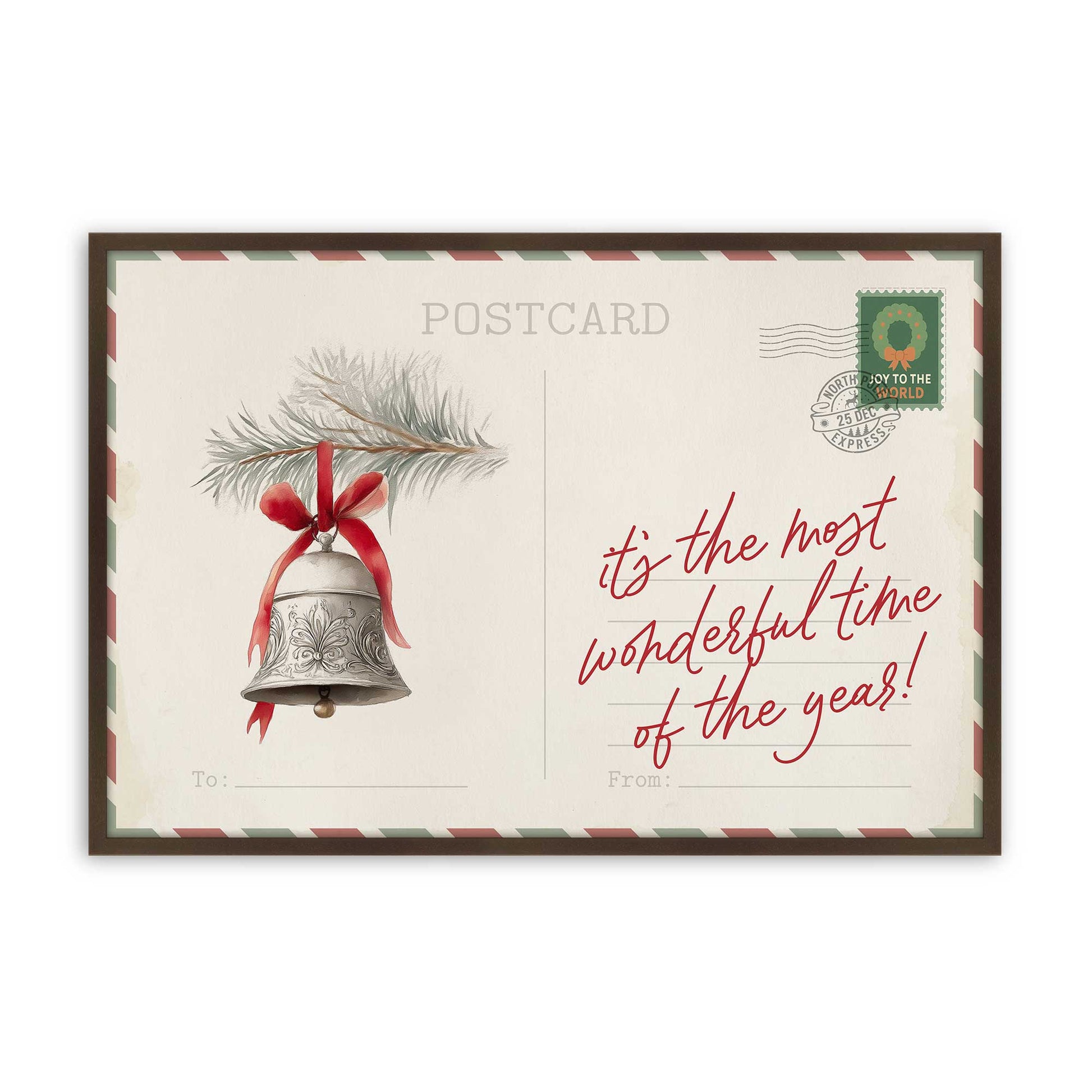 [Color:Belvinder Brown], Picture of art in a Belvinder Brown frame