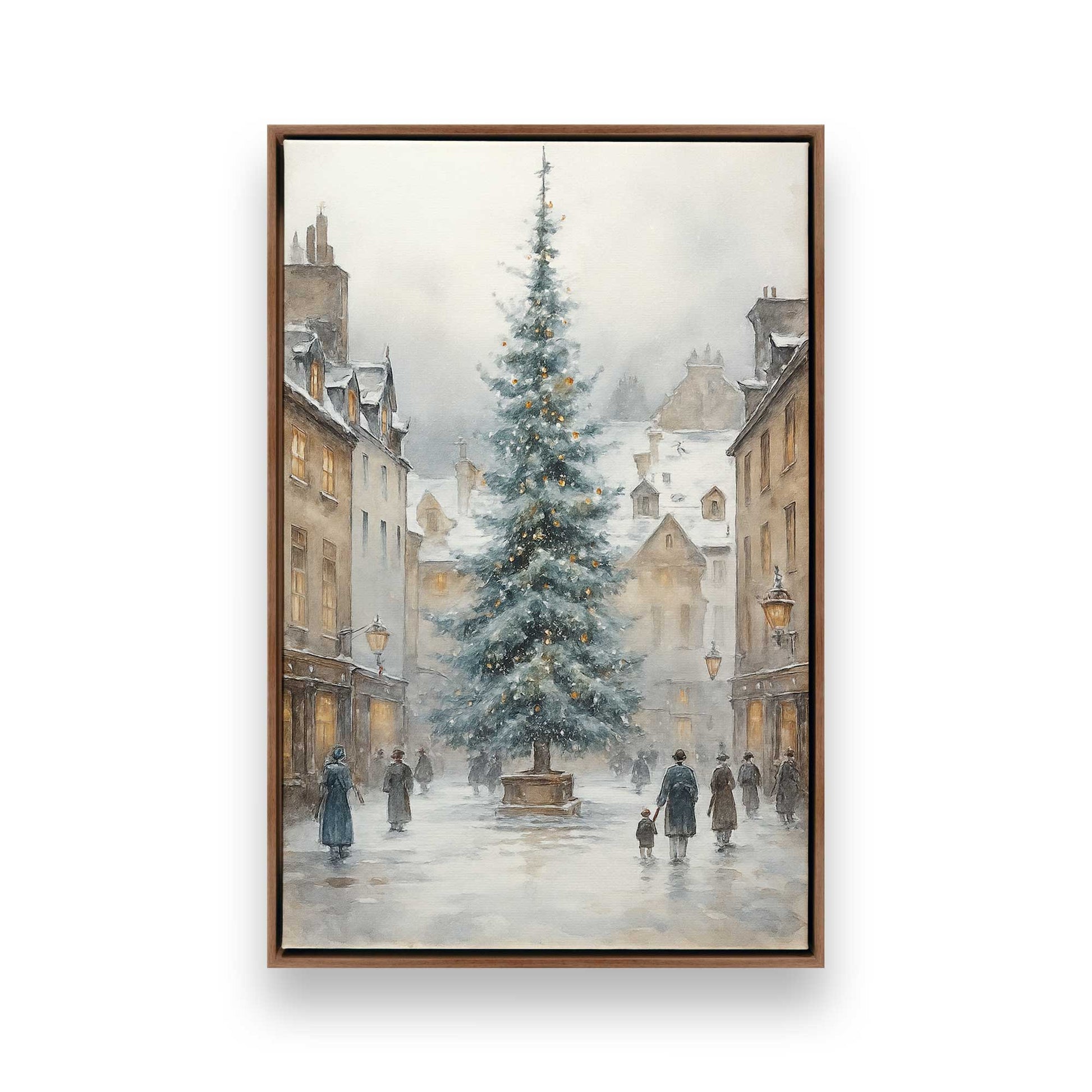 [Color:Walnut], Picture of art in a Walnut frame