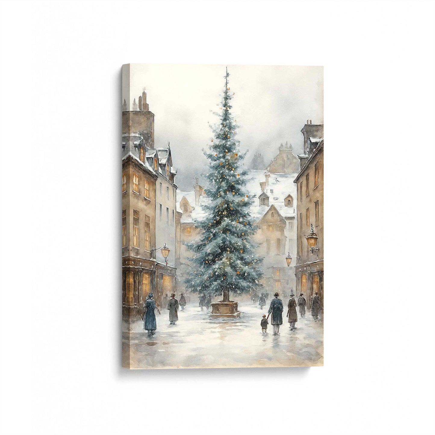 [Color:Stretched Canvas], Picture of art at an angle