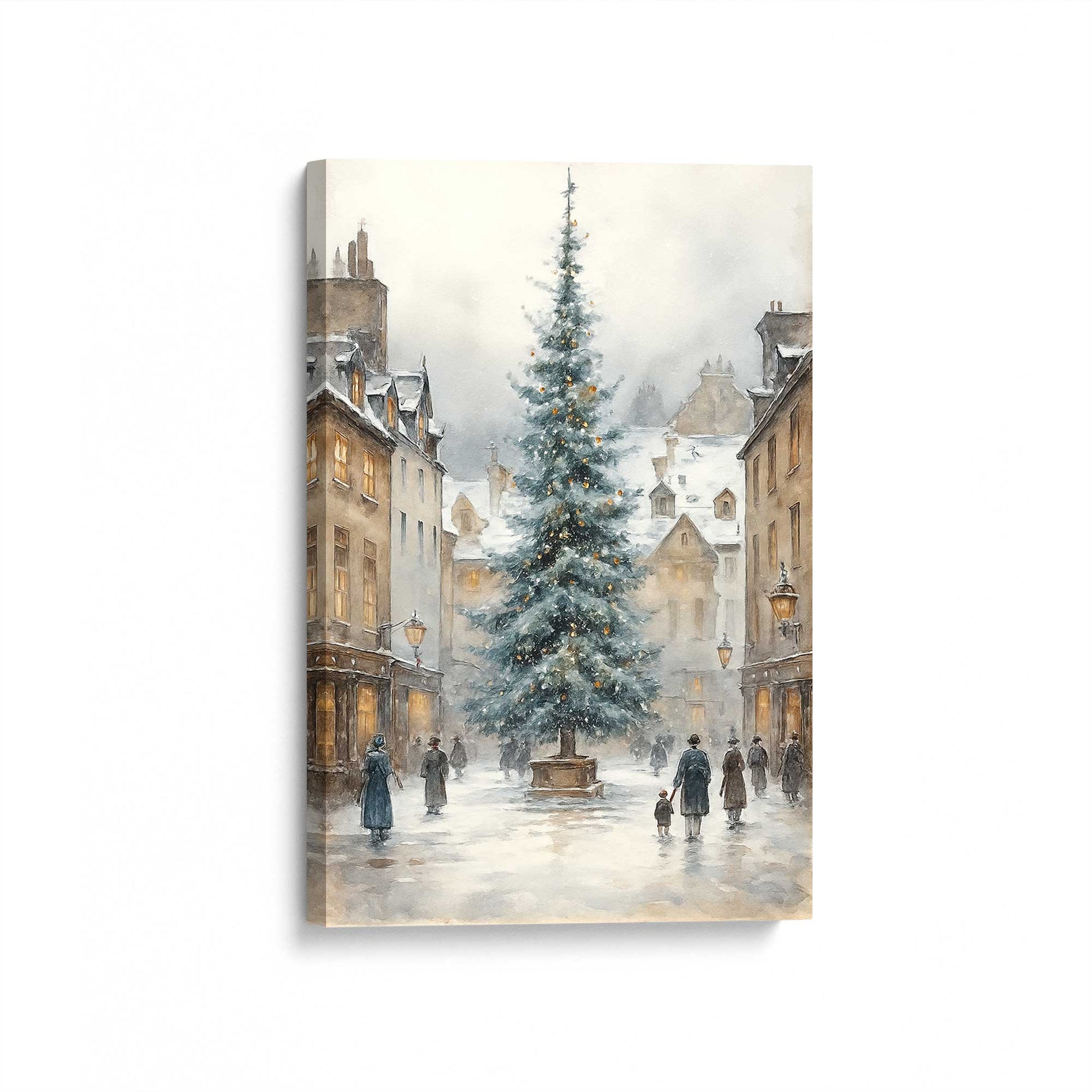 [Color:Stretched Canvas], Picture of art at an angle