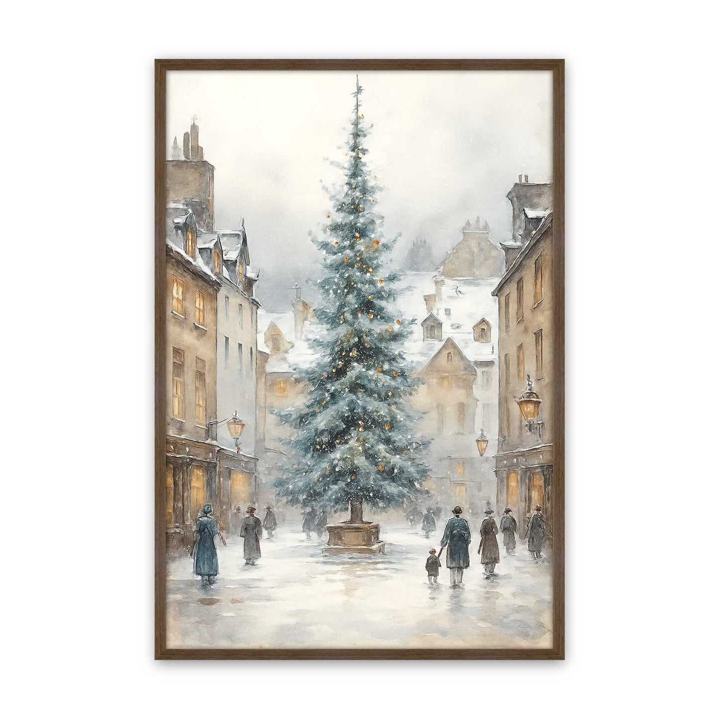 [Color:Walnut], Picture of art in a Walnut frame