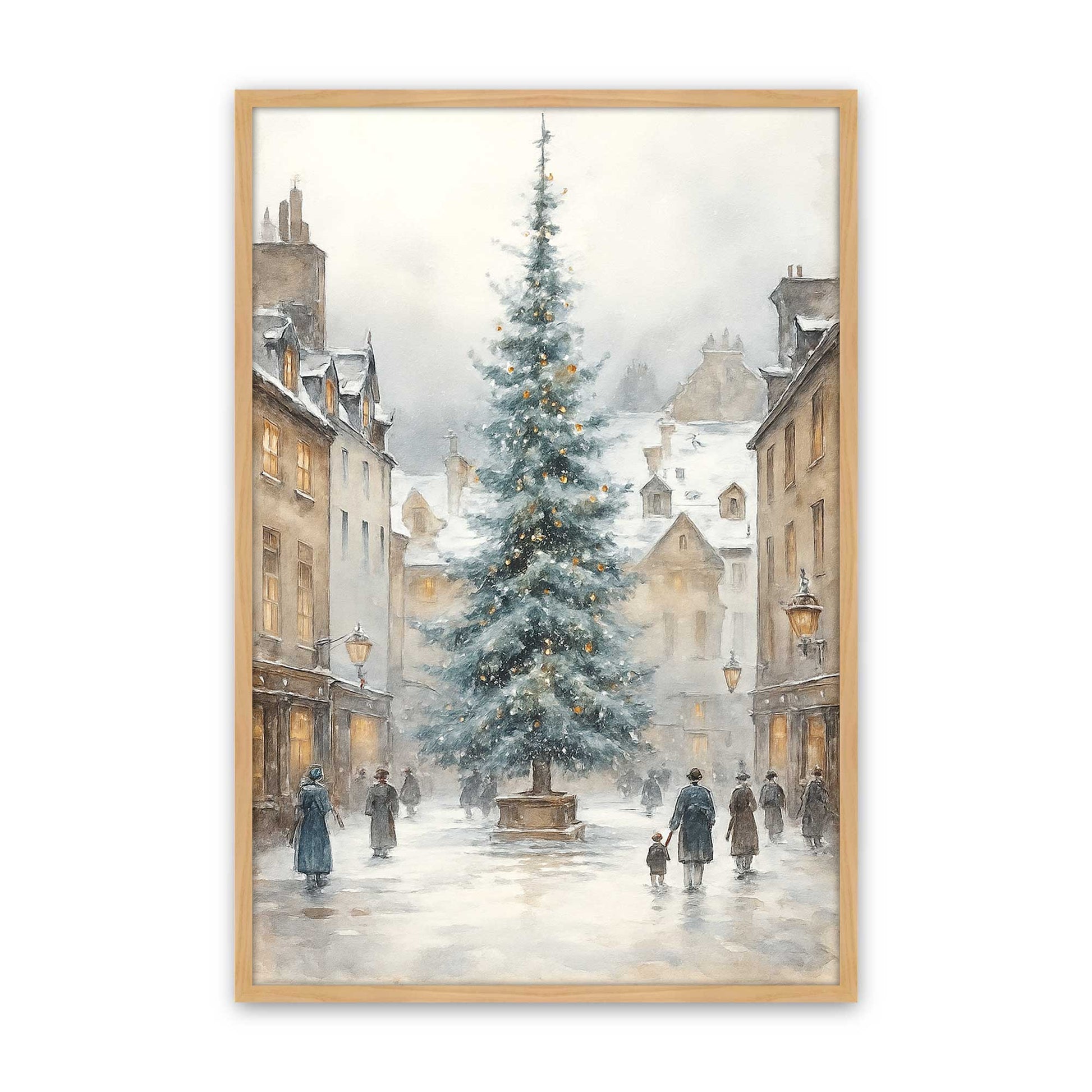 [Color:American Maple], Picture of art in a American Maple frame