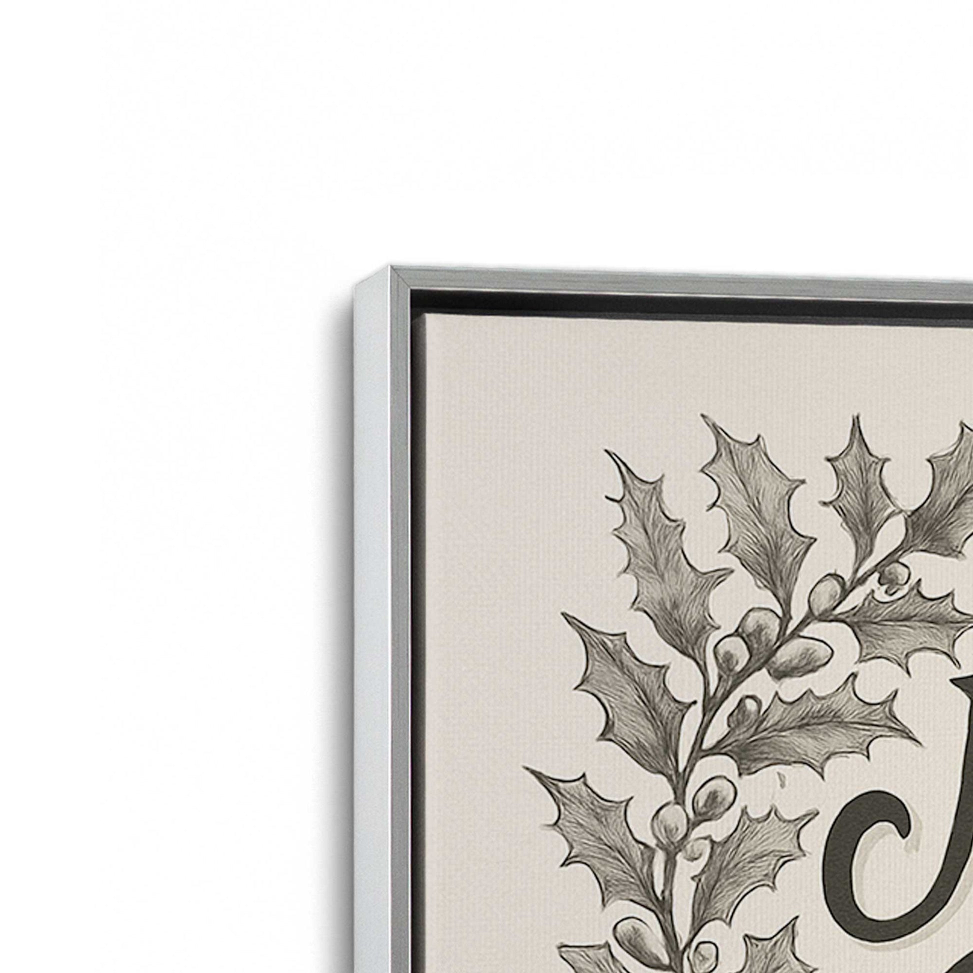 [Color:Polished Chrome], Picture of art in a Polished Chrome frame at an angle