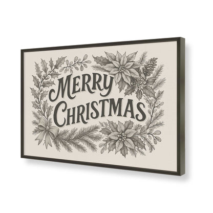 [Color:Satin Black], Picture of art in a Satin Black frame of the corner