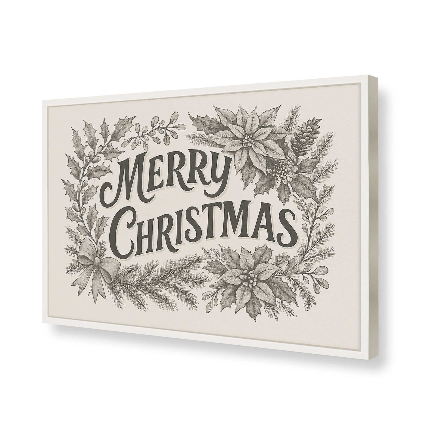 [Color:Opaque White], Picture of art in a Opaque White frame of the corner