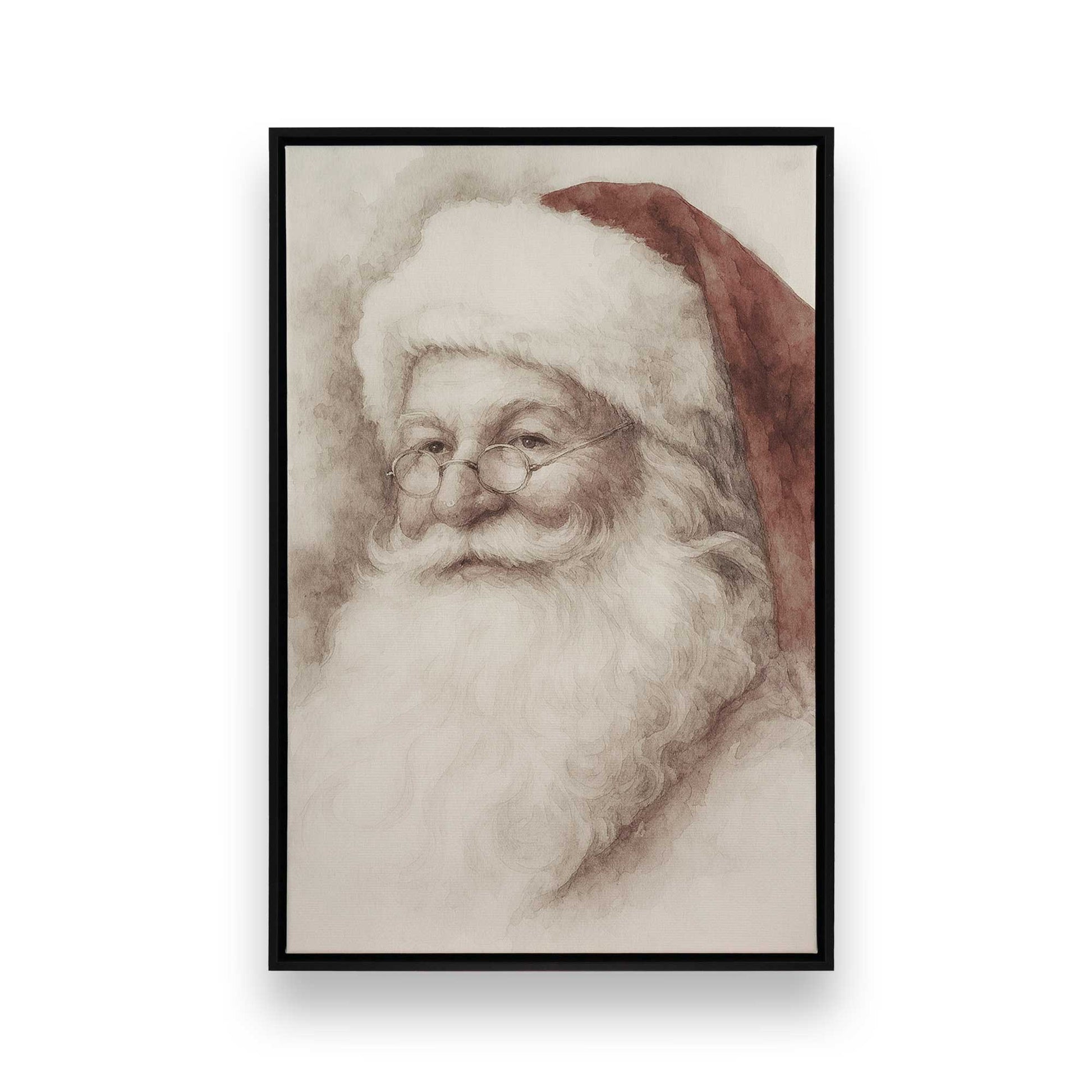 [Color:Satin Black], Picture of art in a Satin Black frame