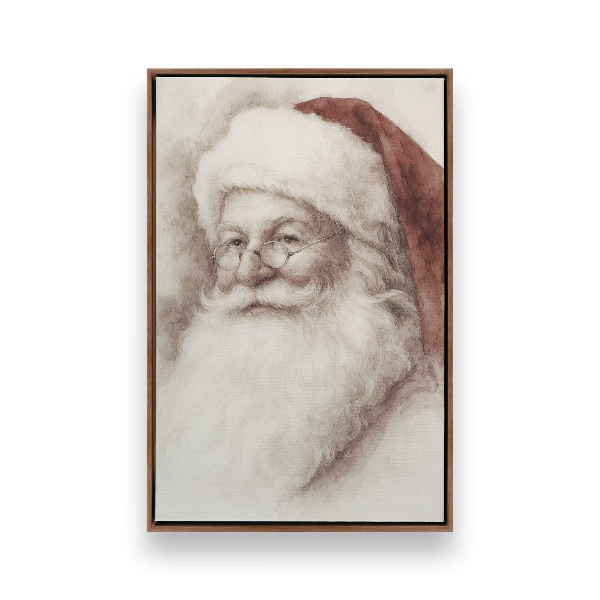 [Color:Walnut], Picture of art in a Walnut frame