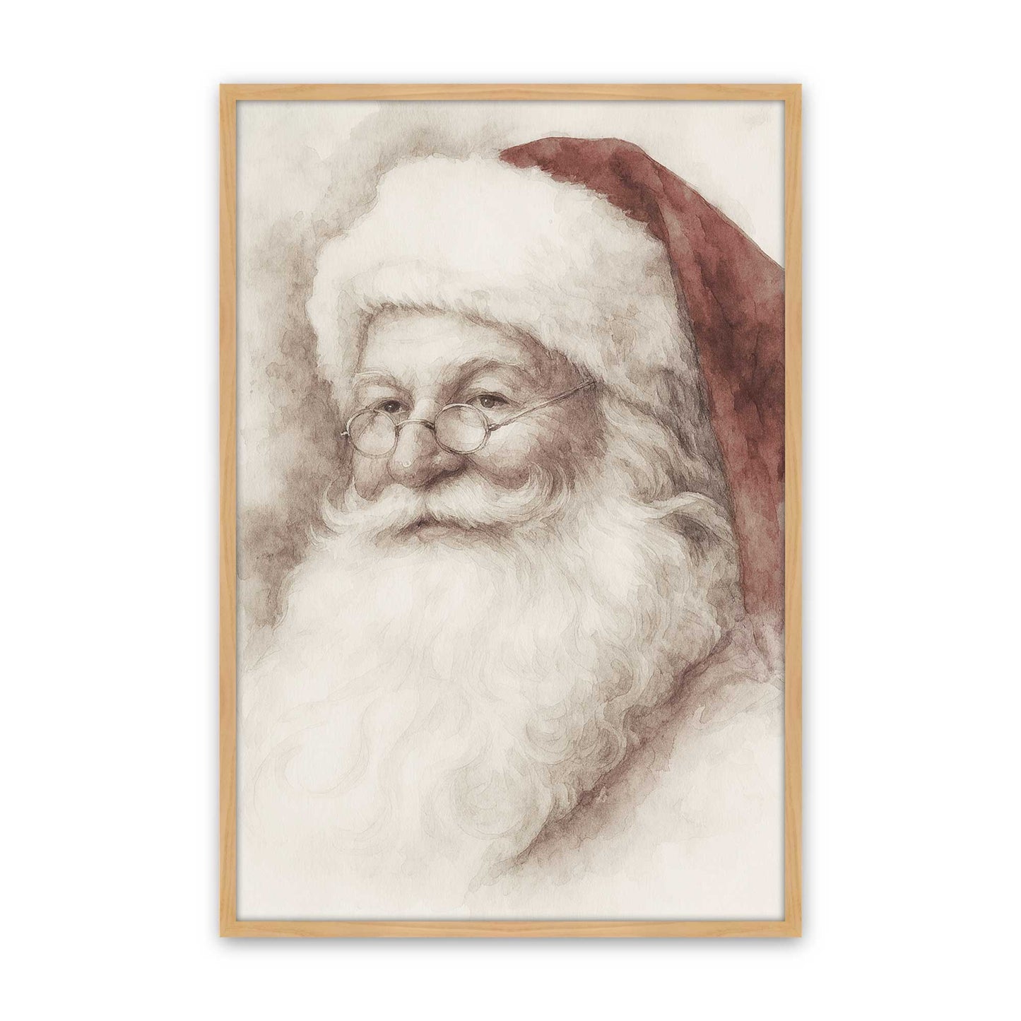 [Color:American Maple], Picture of art in a American Maple frame