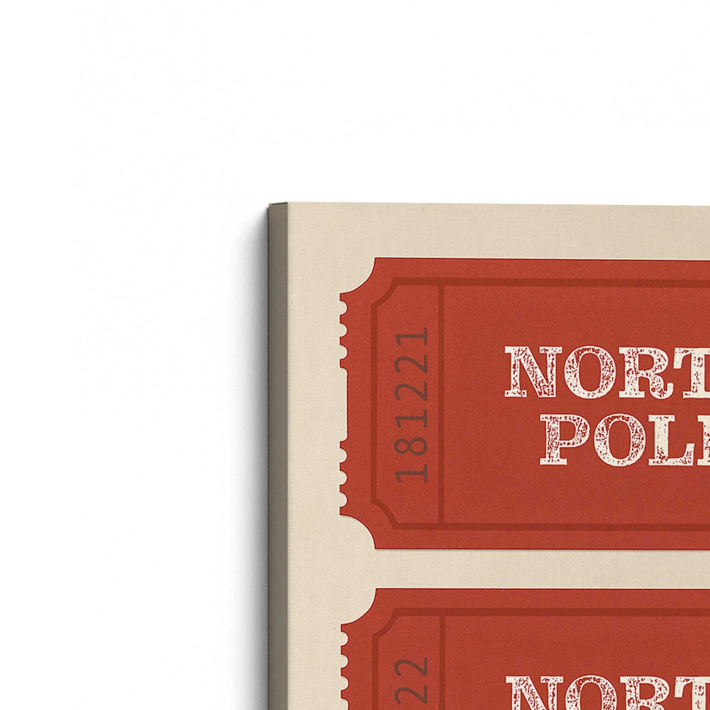 [Color:Stretched Canvas], Picture of the corner of the art