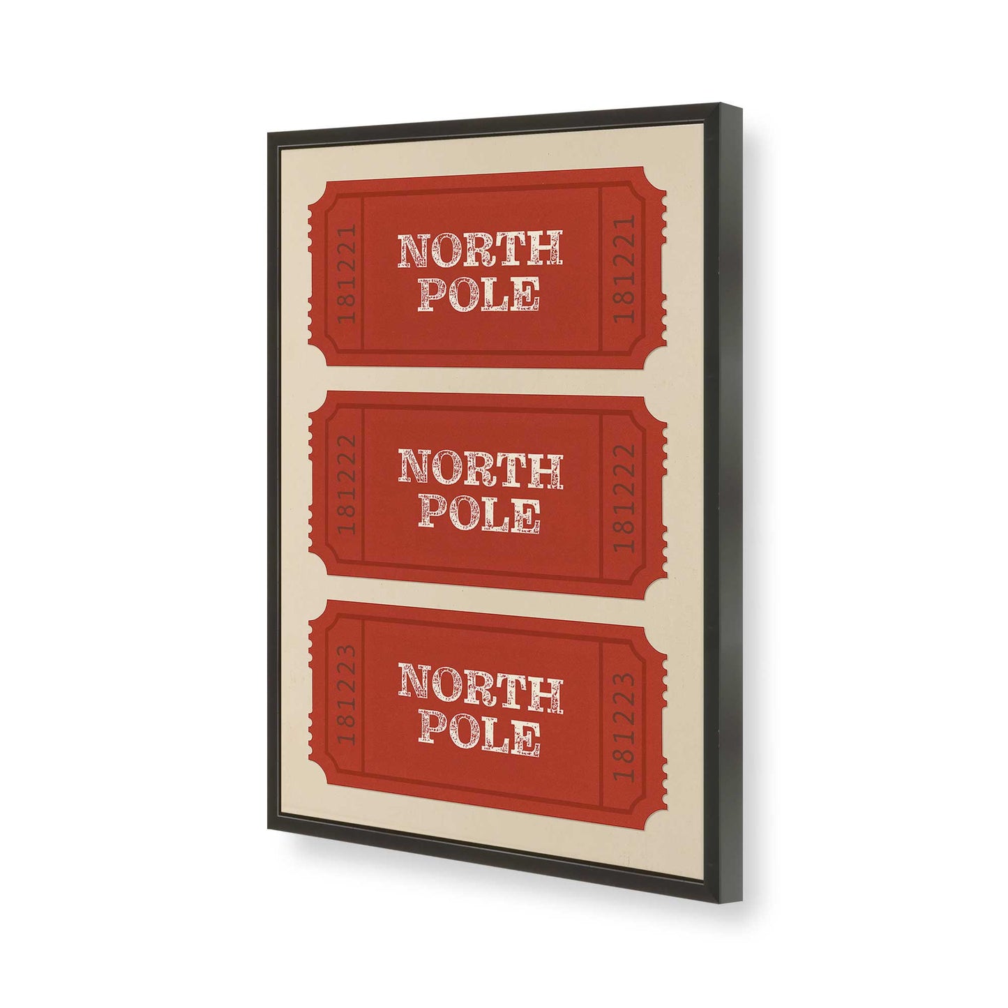 [Color:Satin Black], Picture of art in a Satin Black frame of the corner