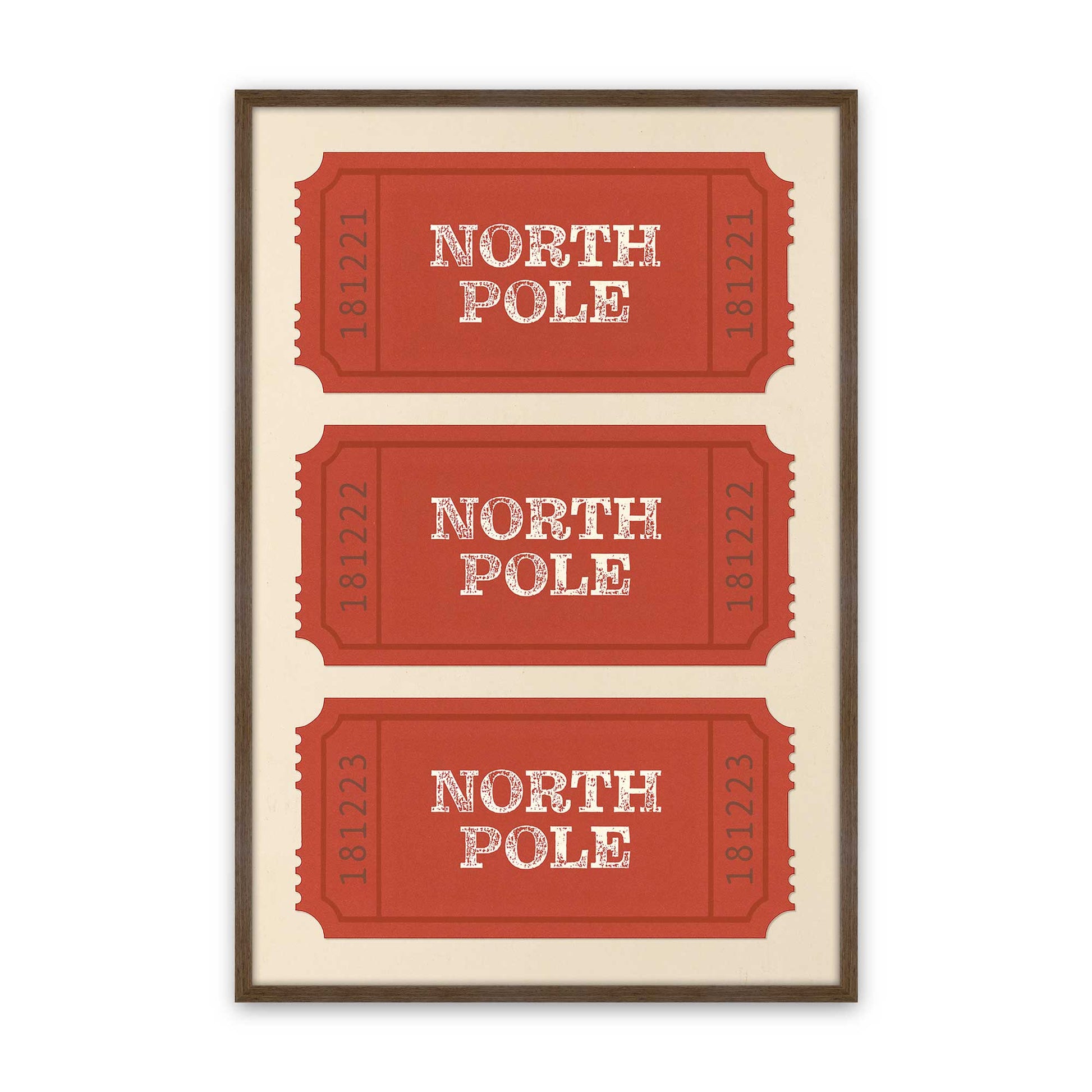 [Color:Walnut], Picture of art in a Walnut frame