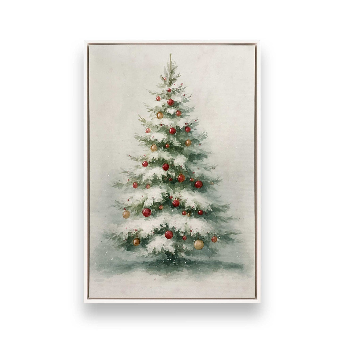 [Color:Opaque White], Picture of art in a White frame