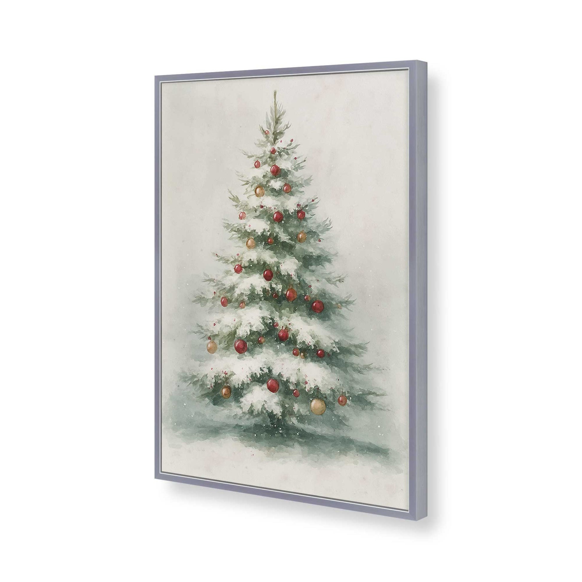 [Color:Polished Chrome], Picture of art in a Polished Chrome frame of the corner