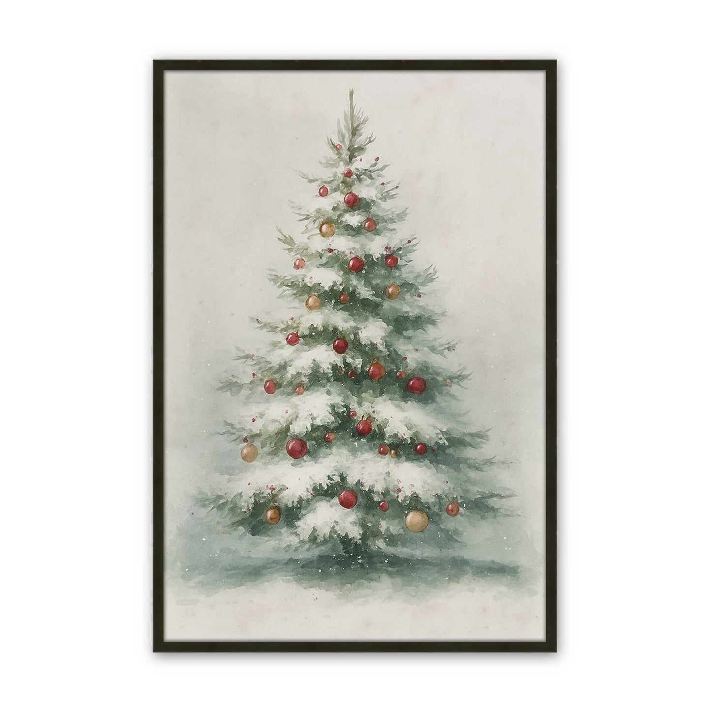 [Color:Satin Black], Picture of art in a Satin Black frame