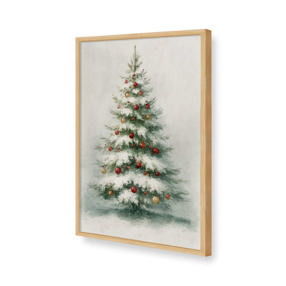 [Color:American Maple], Picture of art in a American Maple frame of the corner