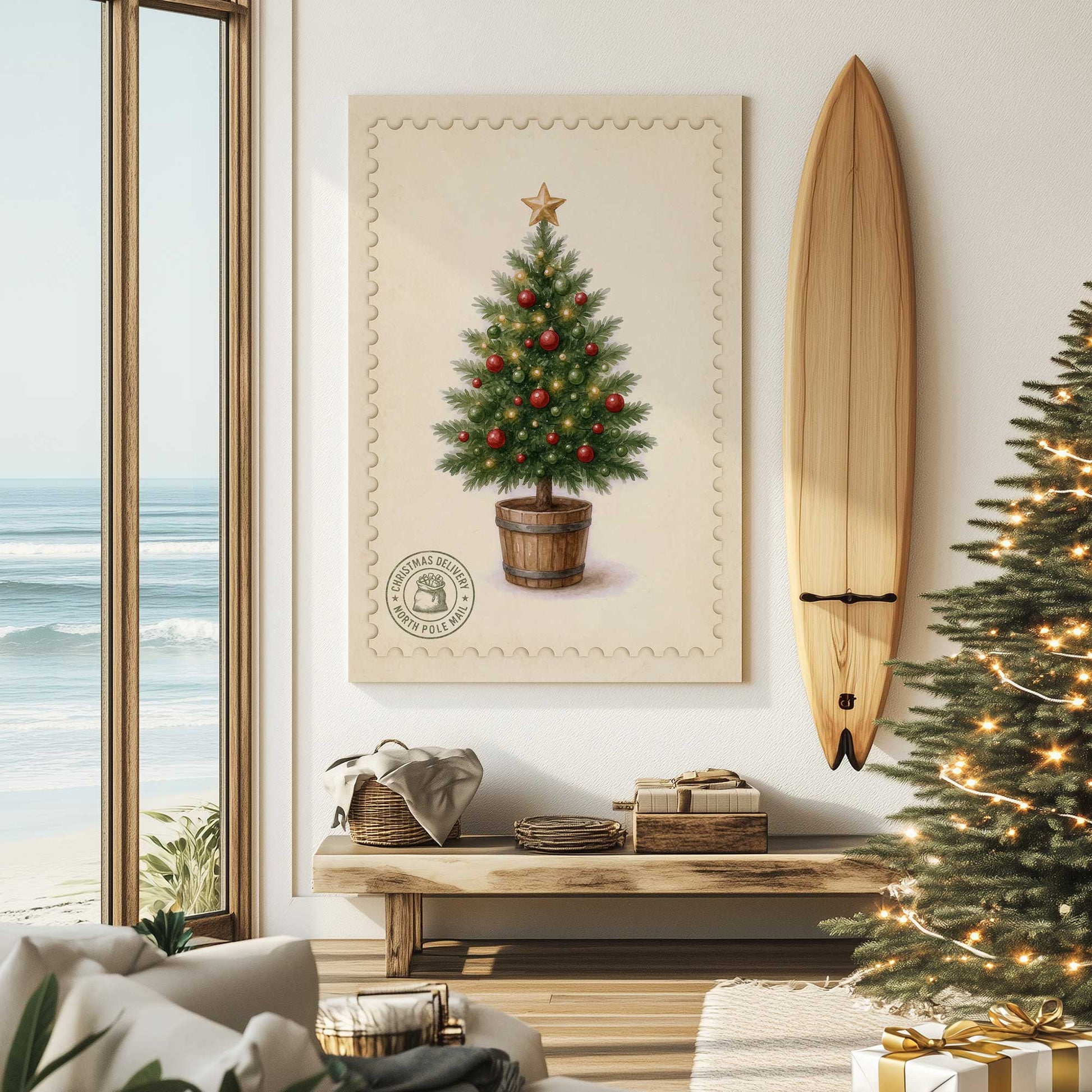 Picture of art in a room