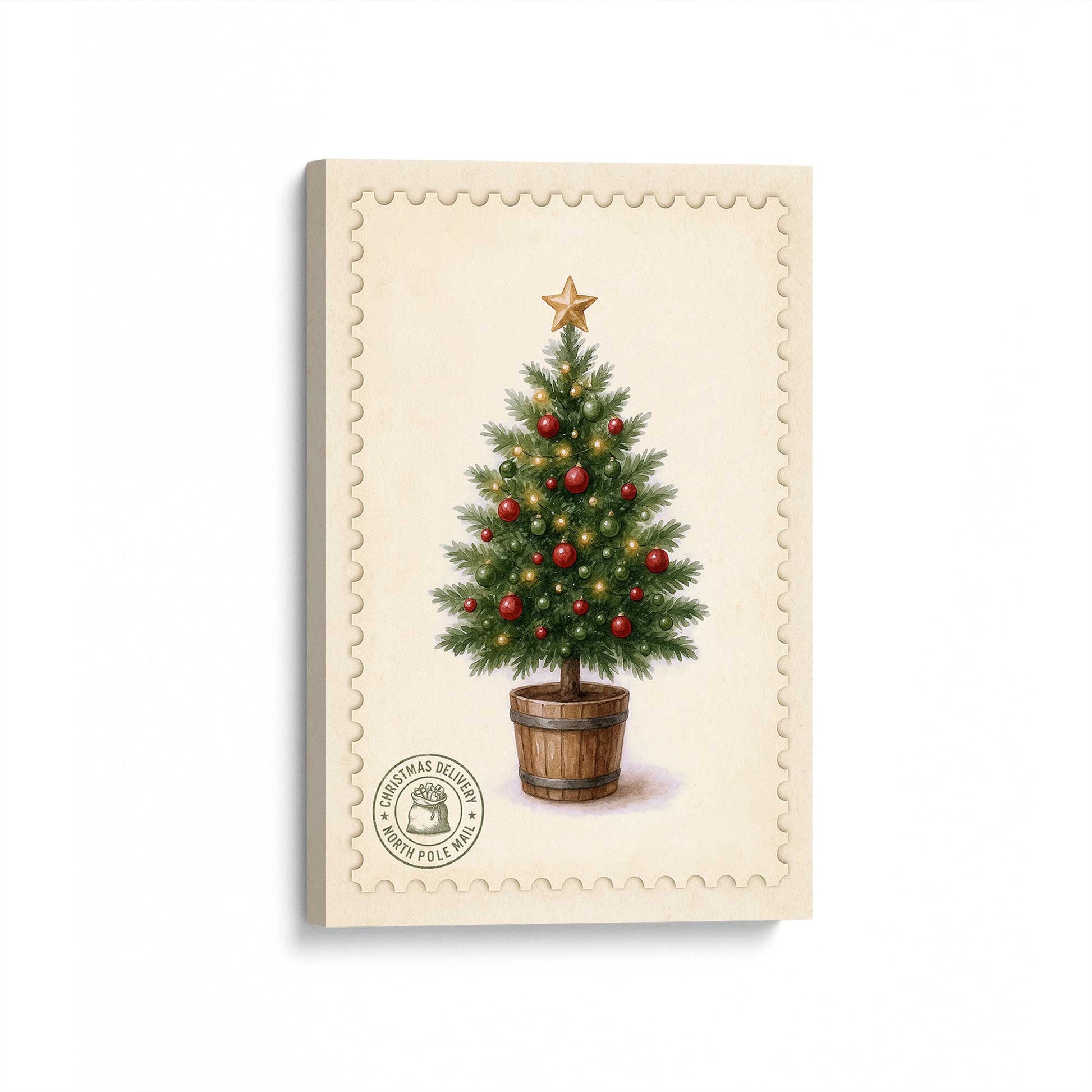 [Color:Stretched Canvas], Picture of art at an angle