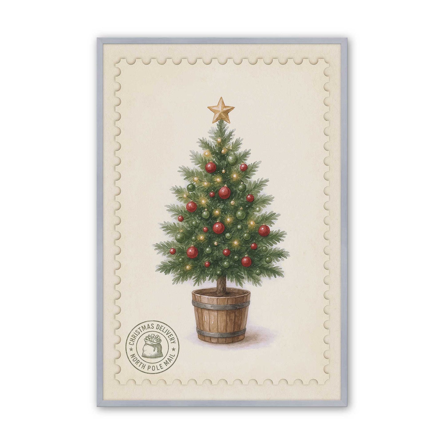 [Color:Polished Chrome], Picture of art in a Polished Chrome frame