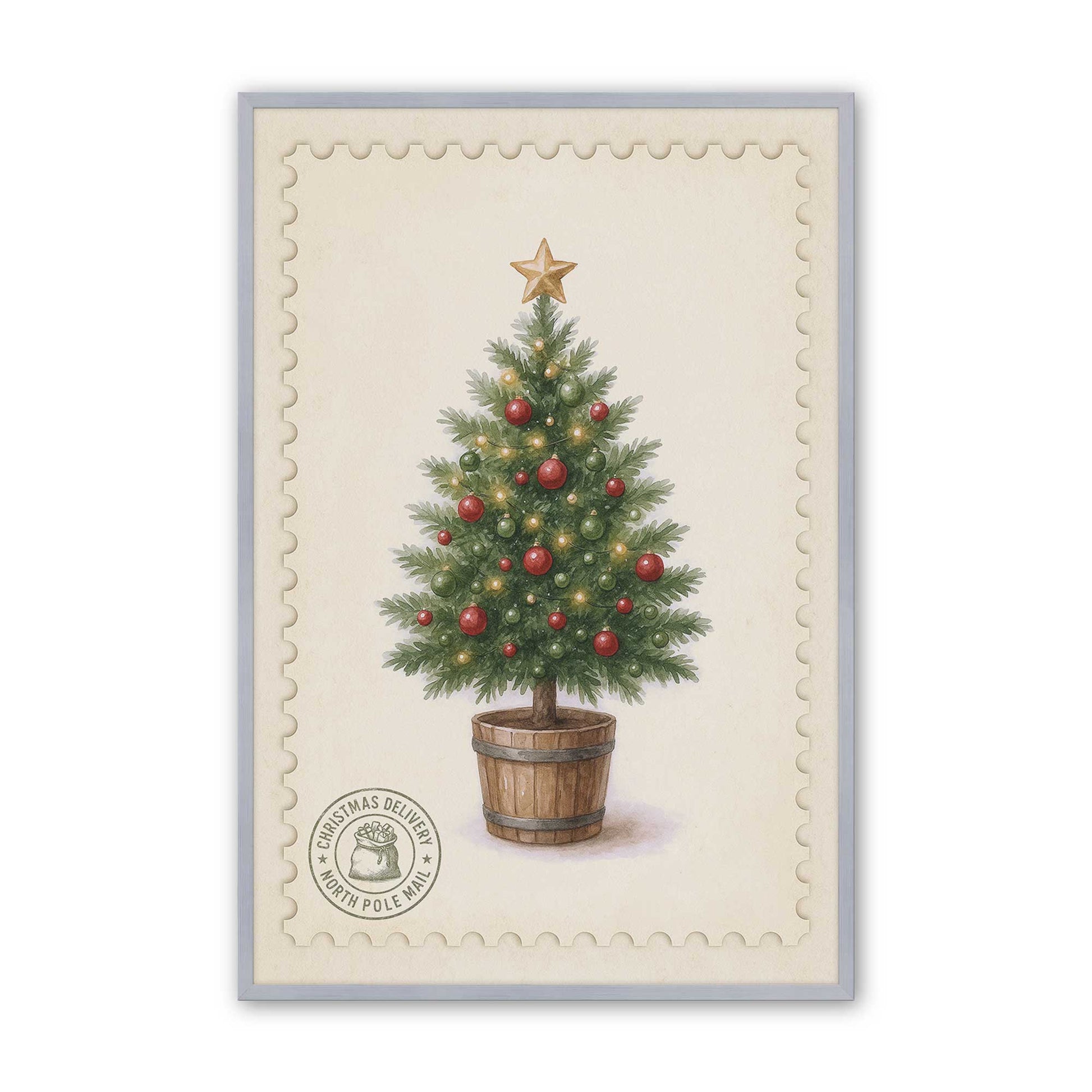 [Color:Polished Chrome], Picture of art in a Polished Chrome frame