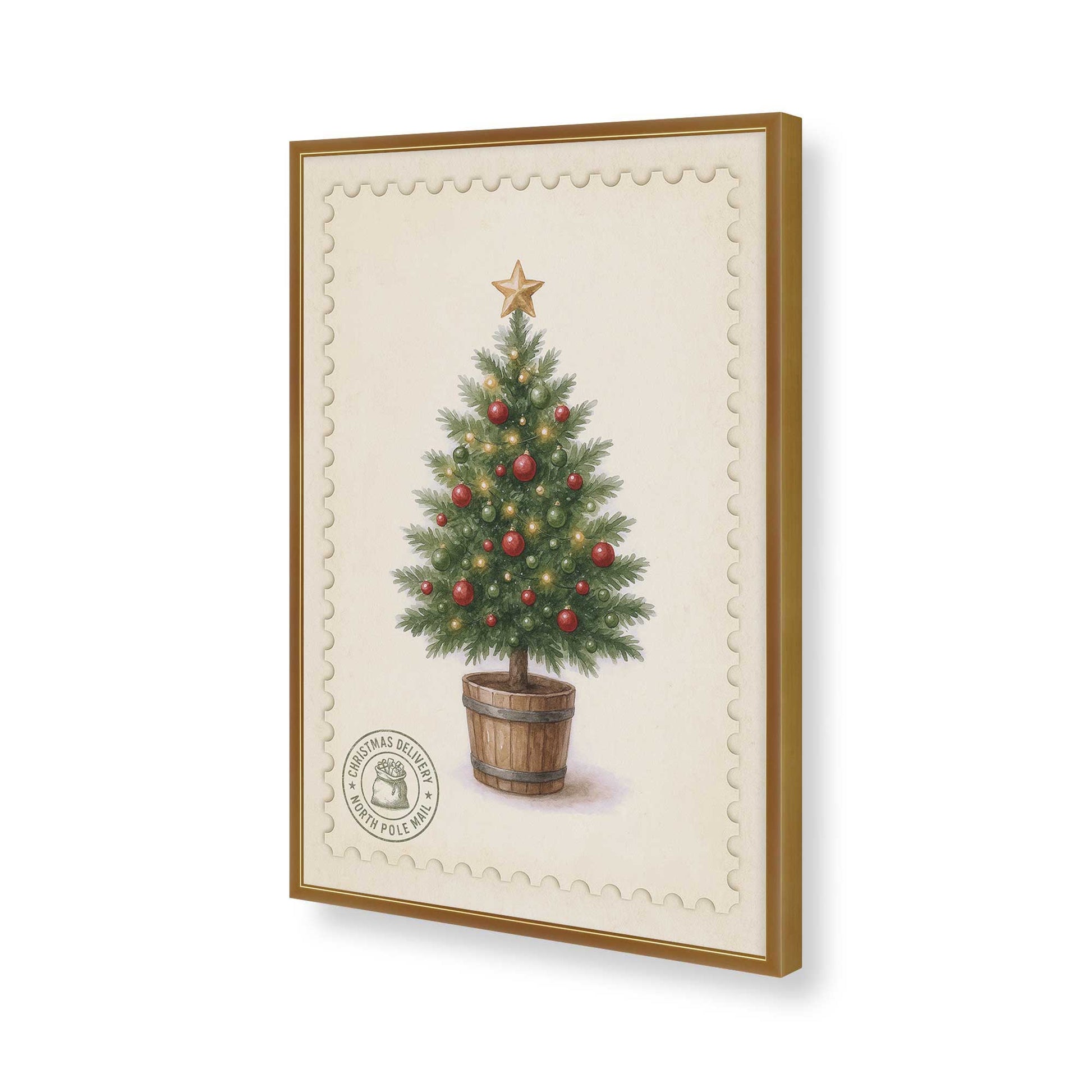 [Color:Polished Gold], Picture of art in a Polished Gold frame of the corner