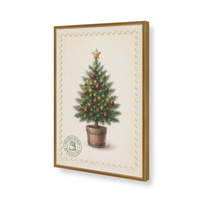 [Color:Polished Gold], Picture of art in a Polished Gold frame of the corner