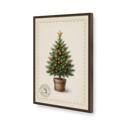 [Color:Belvinder Brown], Picture of art in a Belvinder Brown frame of the corner