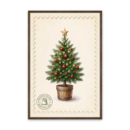 [Color:Walnut], Picture of art in a Walnut frame