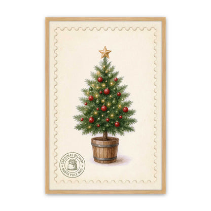 [Color:American Maple], Picture of art in a American Maple frame