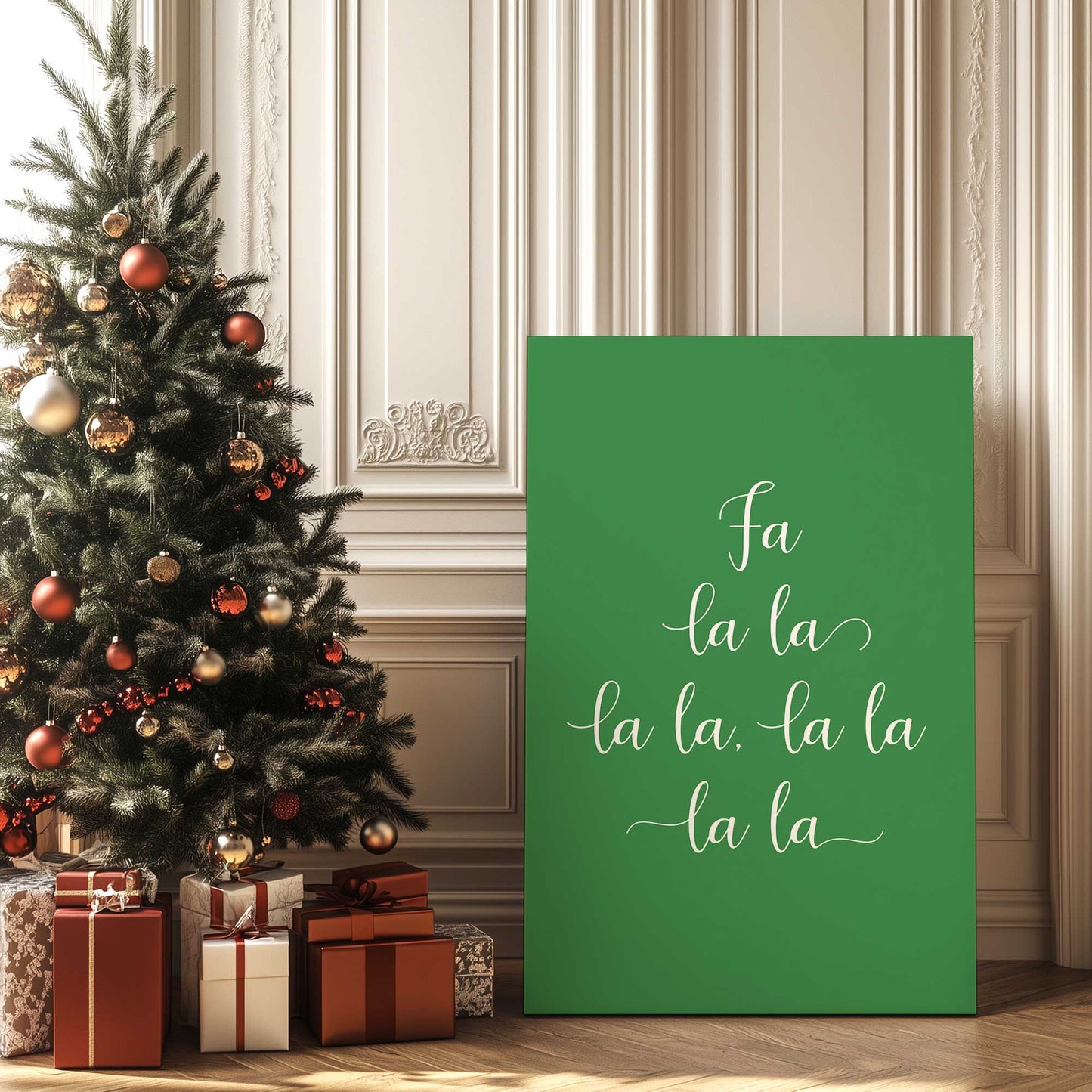 Picture of art in a room