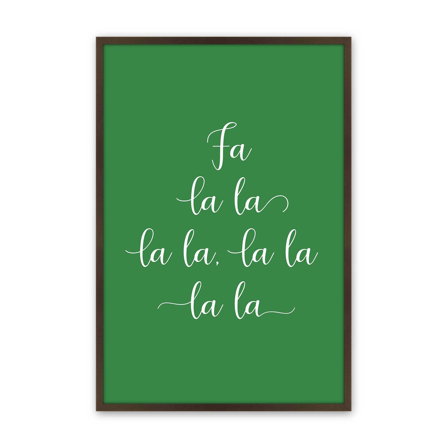 [Color:Brown], Picture of art in a Brown frame