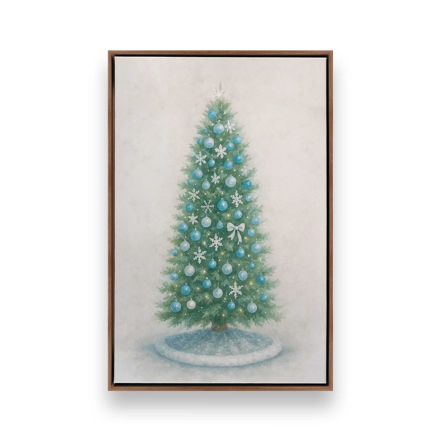 [Color:Walnut], Picture of art in a Walnut frame