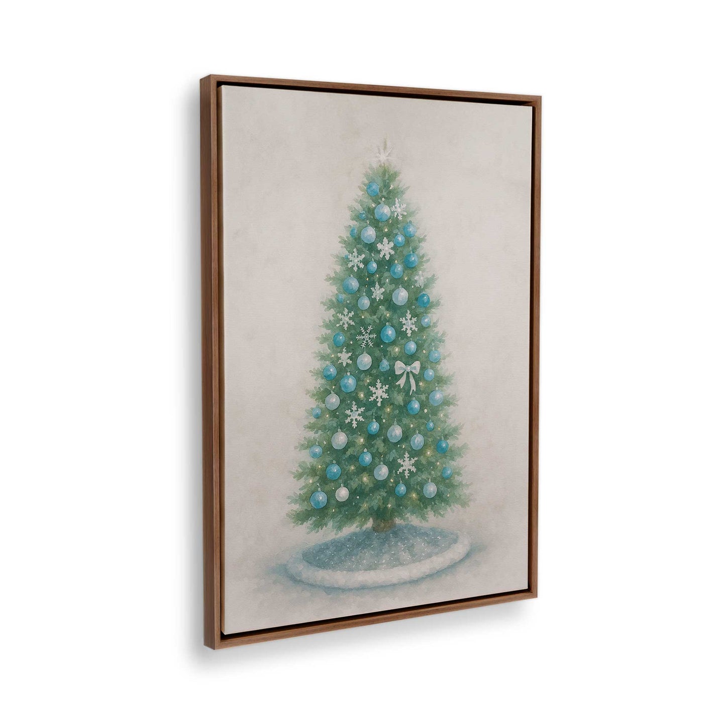 [Color:Walnut], Picture of the corner of the art