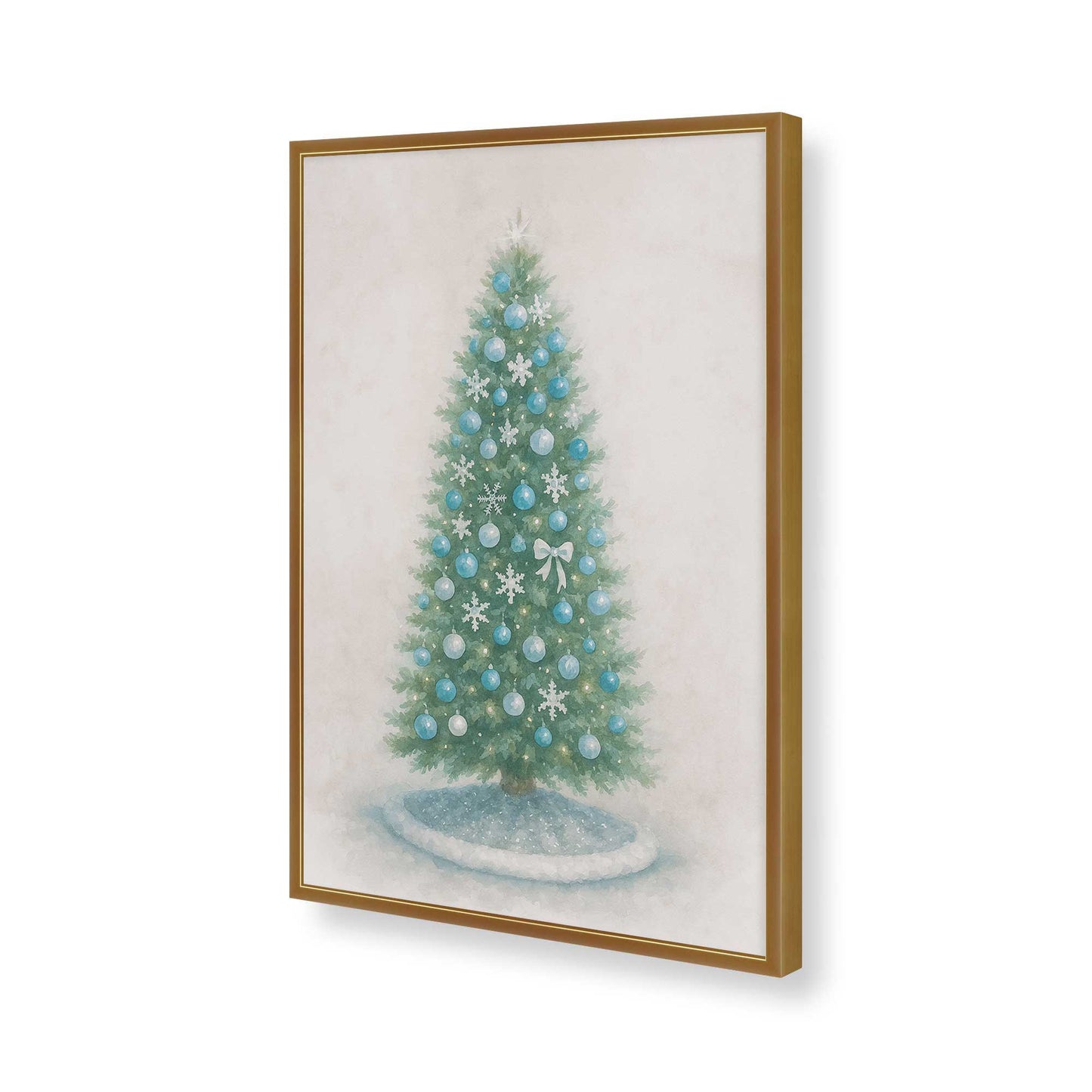 [Color:Polished Gold], Picture of art in a Polished Gold frame of the corner