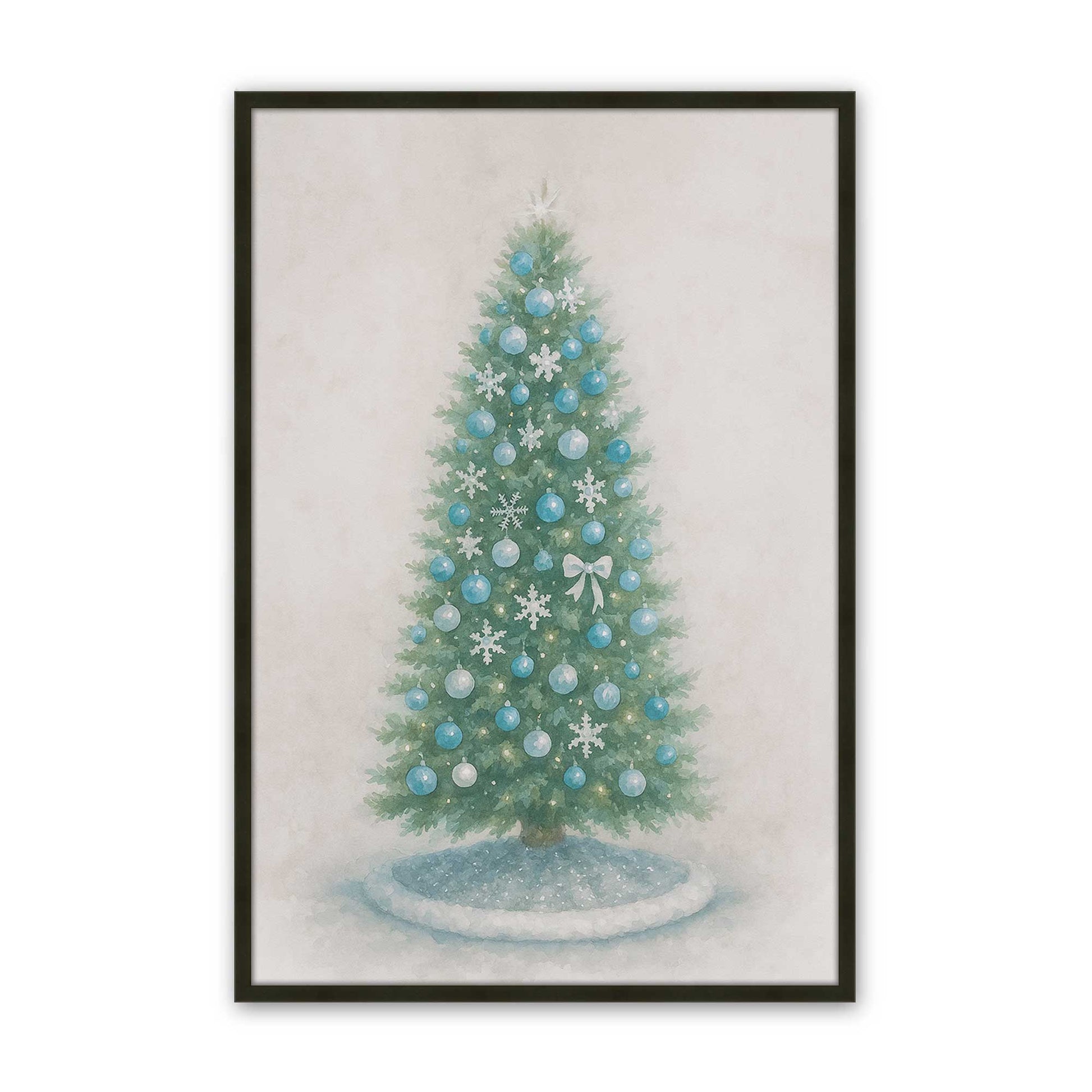 [Color:Satin Black], Picture of art in a Satin Black frame