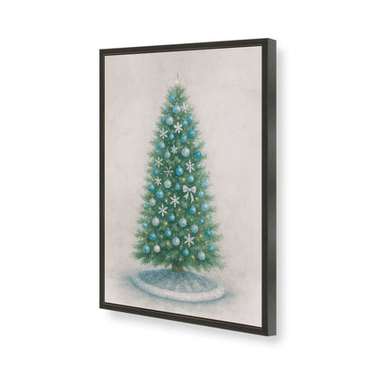 [Color:Satin Black], Picture of art in a Satin Black frame of the corner