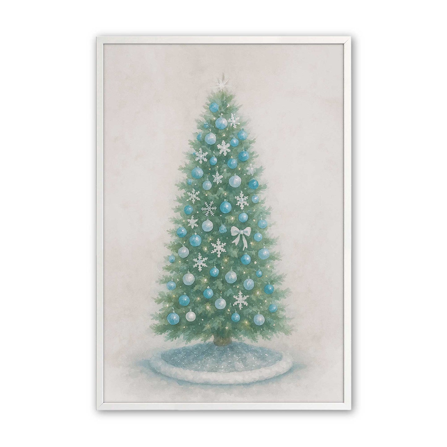 [Color:Opaque White], Picture of art in a Opaque White frame