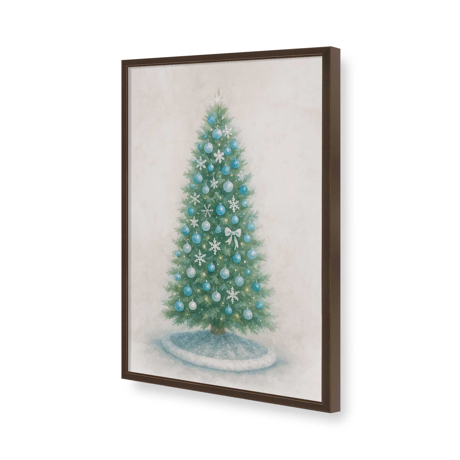 [Color:Belvinder Brown], Picture of art in a Belvinder Brown frame of the corner