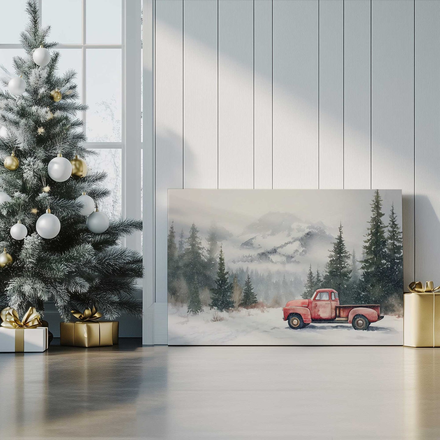 Picture of art in a room