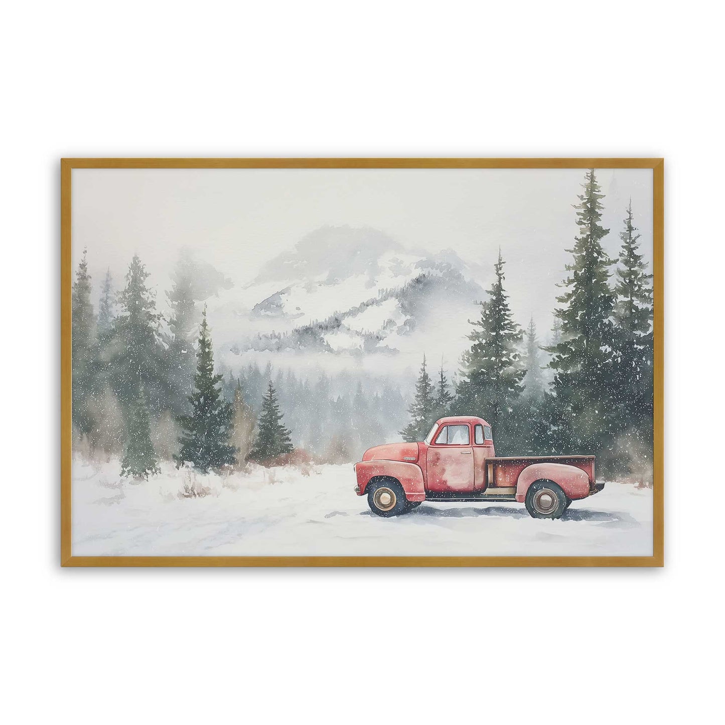 [Color:Polished Gold], Picture of art in a Polished Gold frame