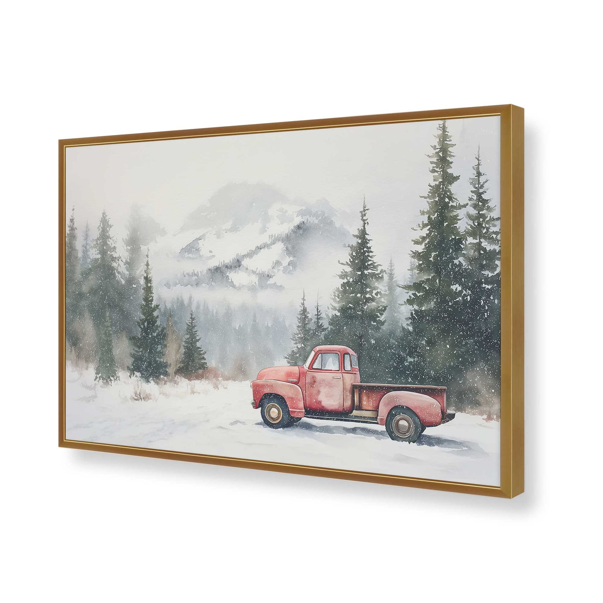 [Color:Polished Gold], Picture of art in a Polished Gold frame of the corner