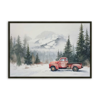 [Color:Satin Black], Picture of art in a Satin Black frame