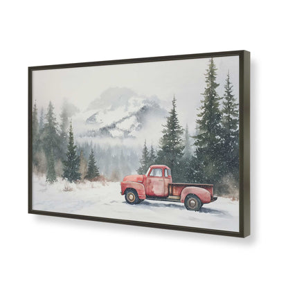 [Color:Satin Black], Picture of art in a Satin Black frame of the corner