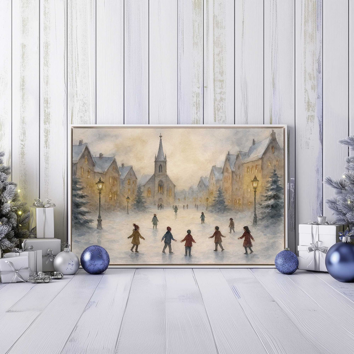 Picture of art in a room