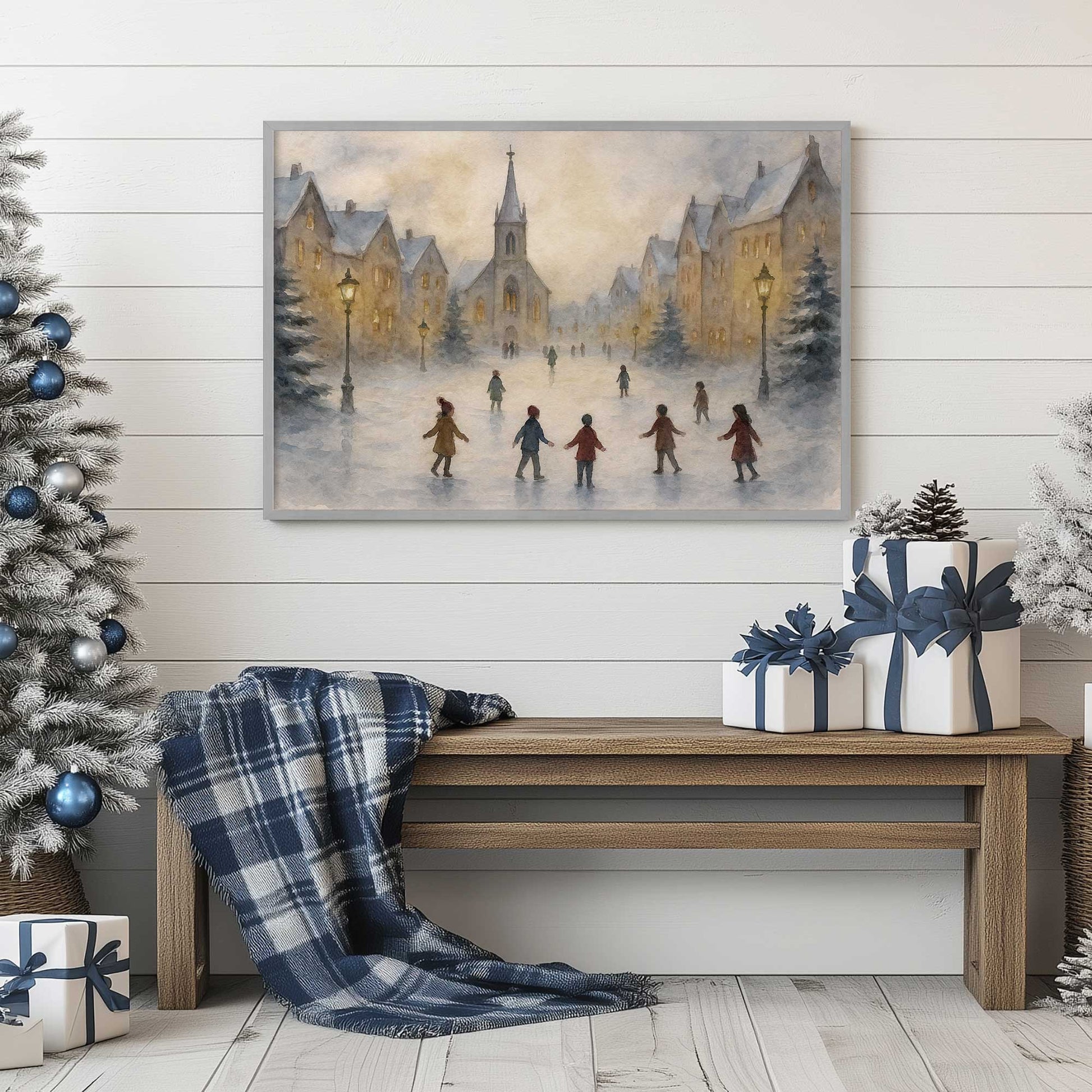 Picture of art in a room