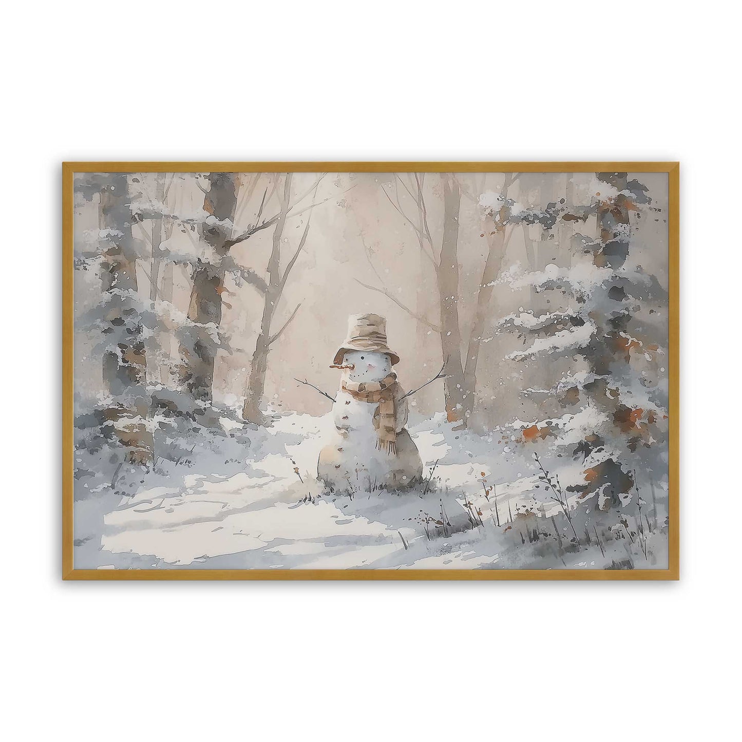 [Color:Polished Gold], Picture of art in a Polished Gold frame